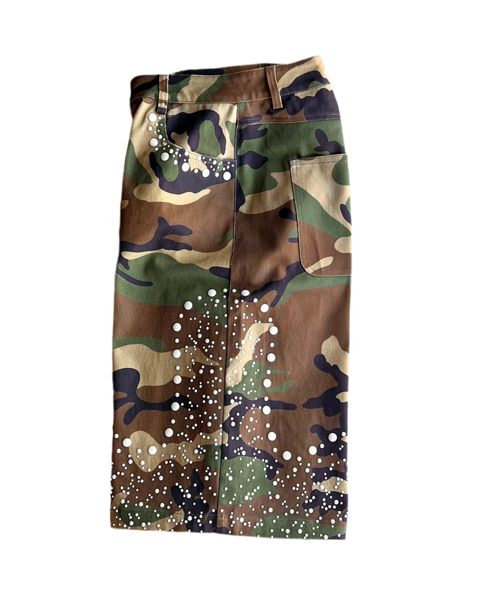 Opal Camo Jorts