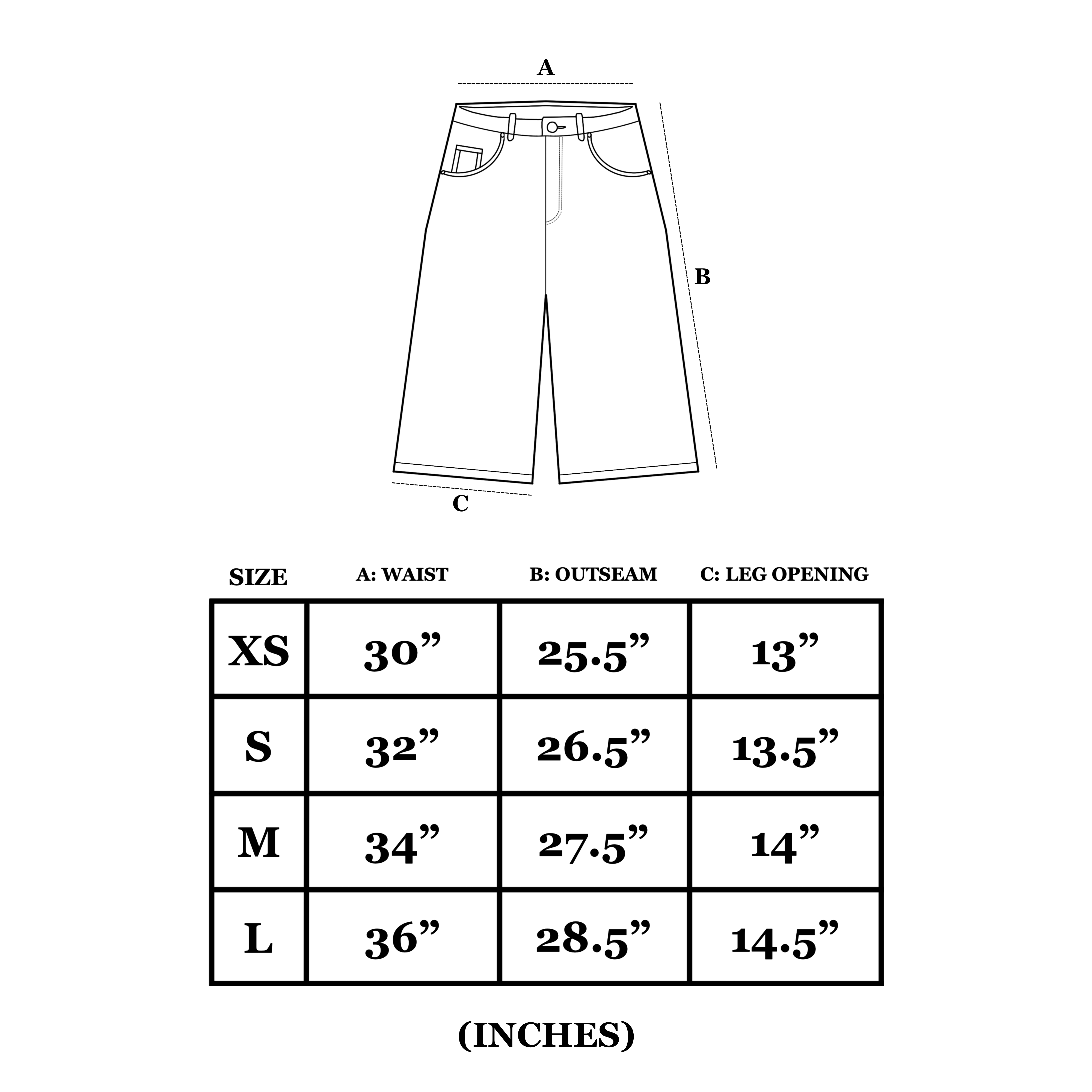 Opal Camo Jorts