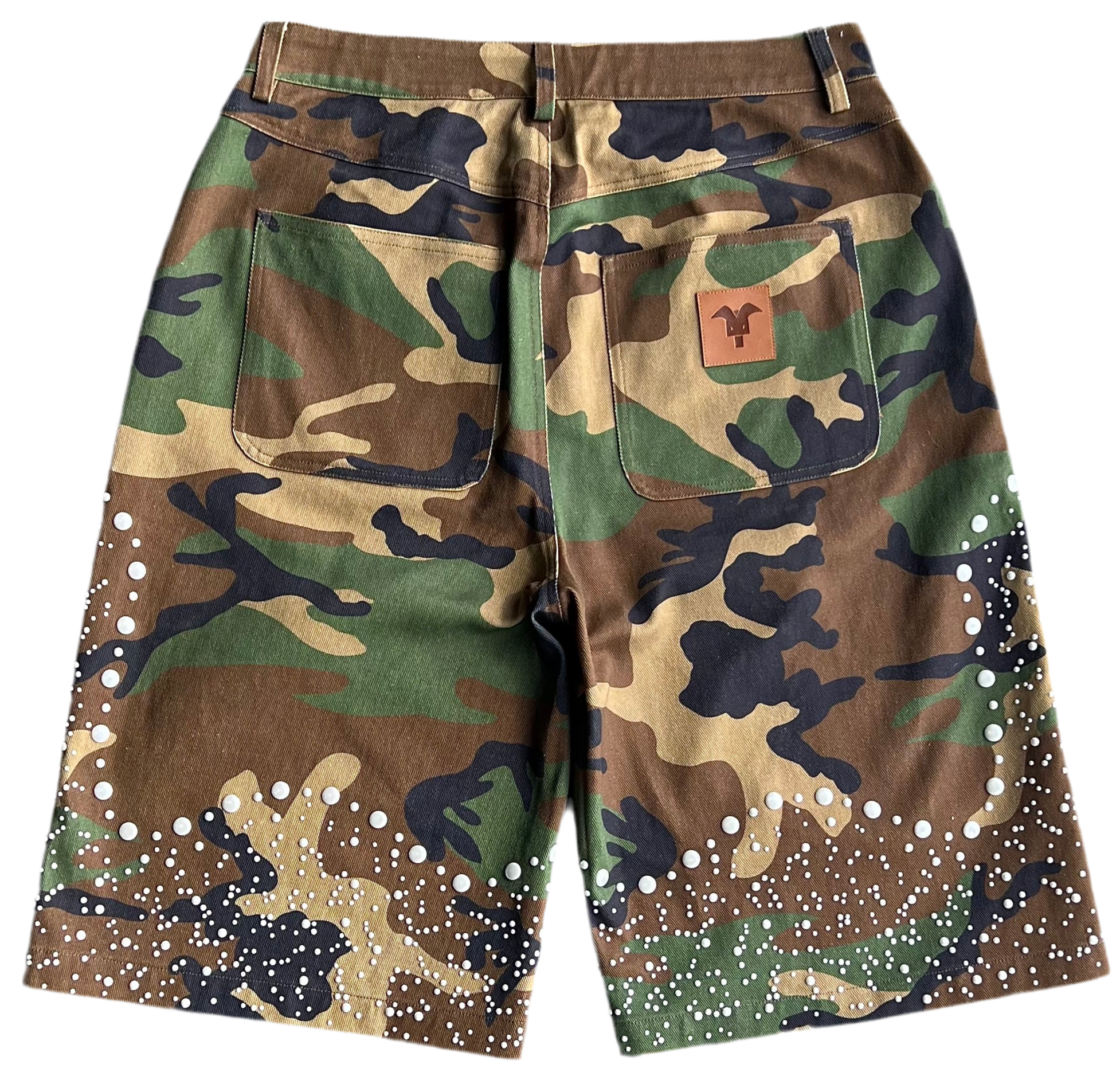 Opal Camo Jorts